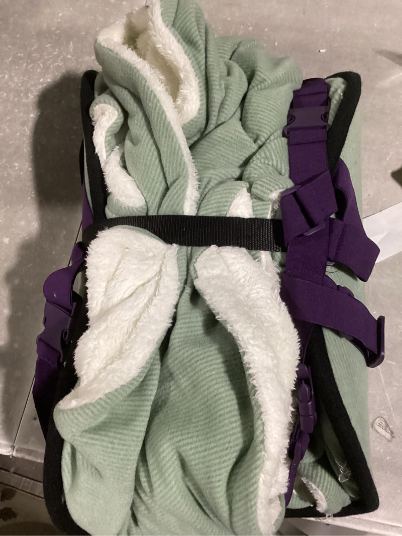 The Original Office Chair Blanket by SnuggleBack; Cozy Comfy Office Desk Chair Wrap Attaches for War