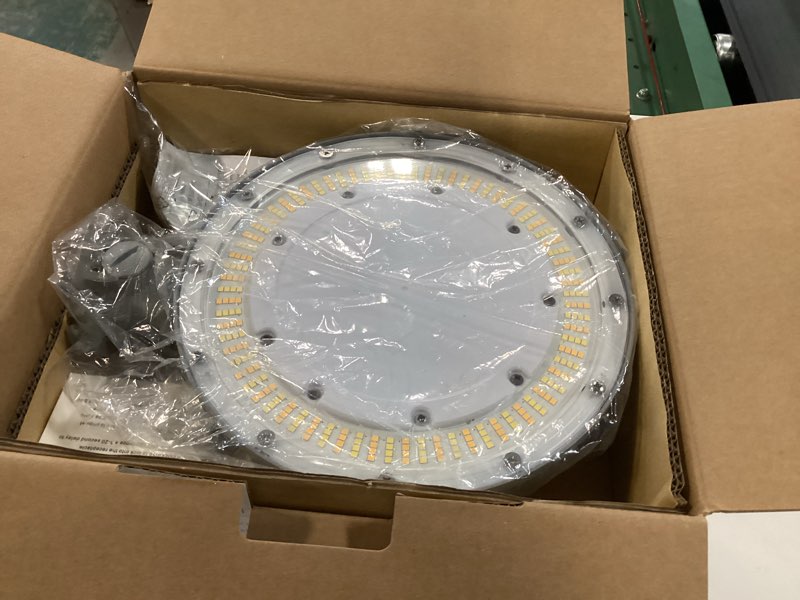 Condition photo showing Good Condition for lithonia lighting 175-watt equivalent integrated led gray area light with switchable color temperatures