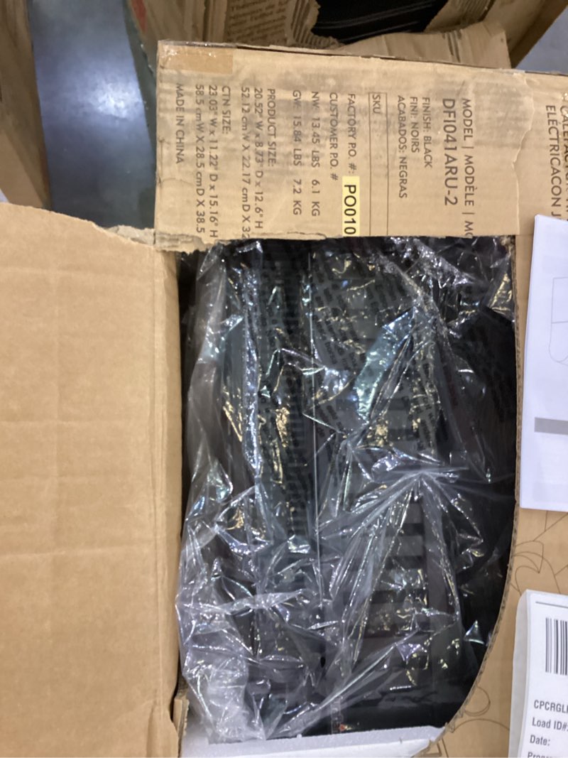 Condition photo showing New/Like New for duraflame® Electric Log Set 1,000 Sq Ft Infrared Heater, Faux Logs Insert with LED Flames for Existing Fireplaces, Crackling Sounds, Remote Control Included