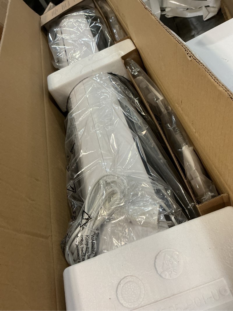 Condition photo showing New/Like New for levoit tower fan for bedroom, 25ft/s velocity standing fan with 28db quiet for sleep, remoter, 12h timer, 5 speeds, 4 modes, 90° oscillation for home, office, indoor, bladeless 36 inch, white white 36 inches