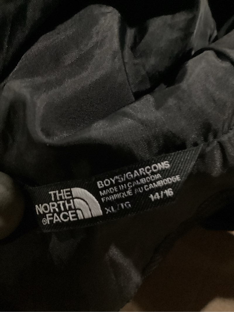 Condition photo showing As Is for The North Face Men's Junction Insulated Hoodie - Water Resistant Jacket, Heatseeker Insulation, 3-Pi