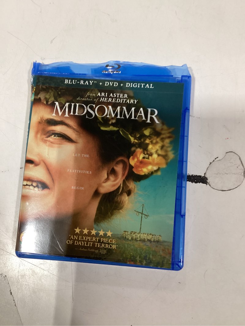 Condition photo showing As Is for Midsommar - DVD, BLURAY, Digital