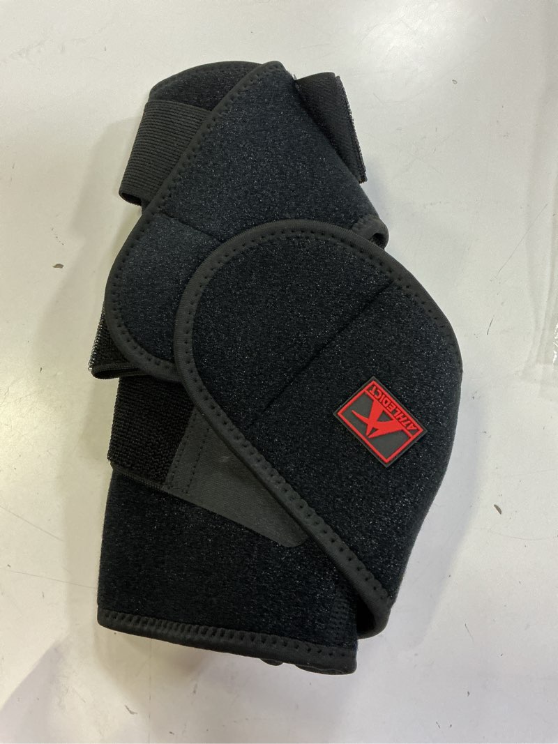 Condition photo showing Good Condition for hinged knee brace support with strap & side patella stabilizers for protection & pain relief for arthritis, meniscus tear, acl, mcl - sports compression wrap for running & recovery - men & women xxl