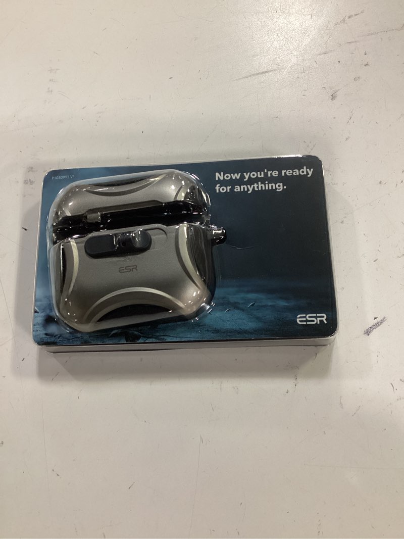 Condition photo showing Good Condition for esr for airpods pro 3 case (2025), compatible with airpods pro 3rd generation case (usb-c cable), effortless magsafe, drop-proof lock, easy open, cyber series, titanium