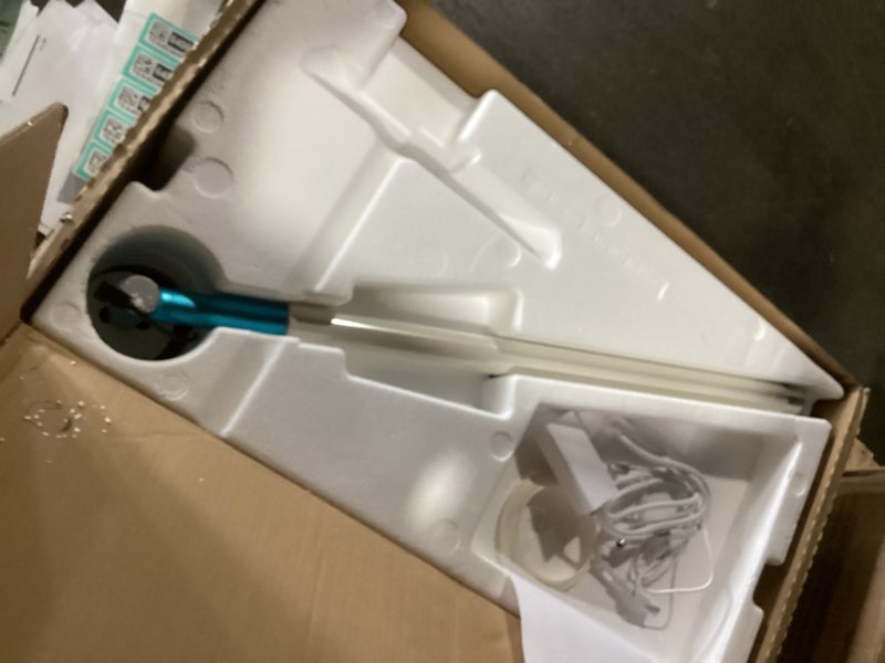 Condition photo showing As Is for L27M 27inch Smart Board whiteboard Rolling Monitor TV Built with 2K 8MP Camera 8G+128G