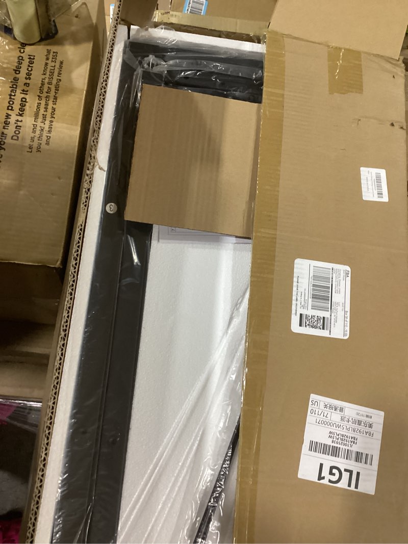 Condition photo showing Good Condition for Vantic 31.5" Folding Desk, Foldable TV Tray Table for Eating on Couch, Extra Large TV Dinner Trays, Portable Fold Computer Writing Desk Table for Home Office, Greige