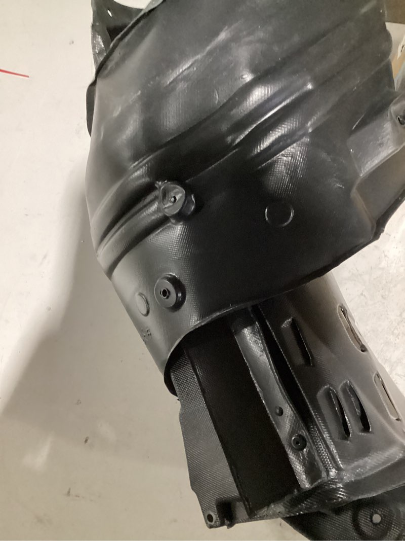 Condition photo showing Good Condition for trq front inner fender liner set compatible with 2010-2015 volvo xc60 vo1248114 vo1249114 bda15522