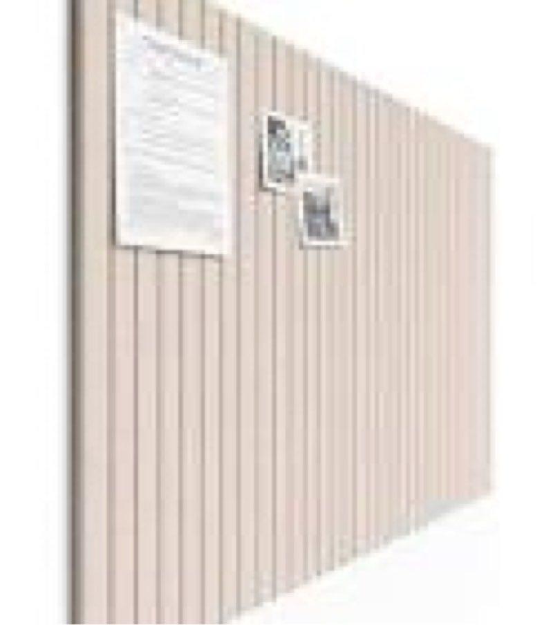 bumusty large cork board alternative-48 x 36" felt bulletin board tiles, with 30 pushpins, 70 adhesi