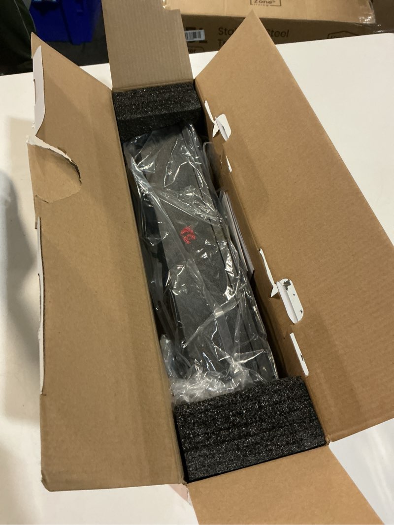 Condition photo showing New/Like New for Redragon GS560 RGB Desktop Soundbar, 2.0 Channel Computer Speaker with Dynamic Lighting Bar Audio-Light Sync/Display, Touch-Control Backlit with Volume Knob, USB Powered w/ 3.5mm Cable, Black