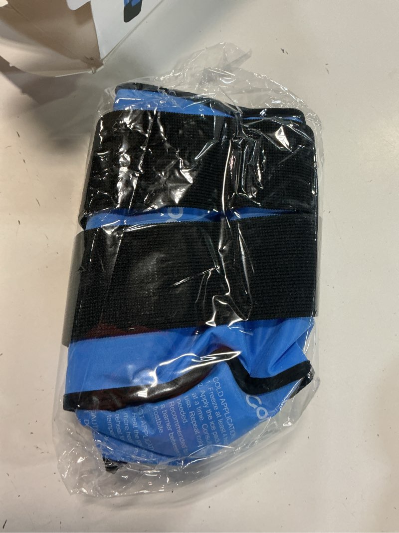 Condition photo showing New/Like New for comfpack heel ice pack wrap for plantar fasciitis relief, ankle ice pack wrap for swelling, fsa eligible, ice pack for injures reusable, gel cold pack for achilles tendonitis, ankle sprain, heel pain blue