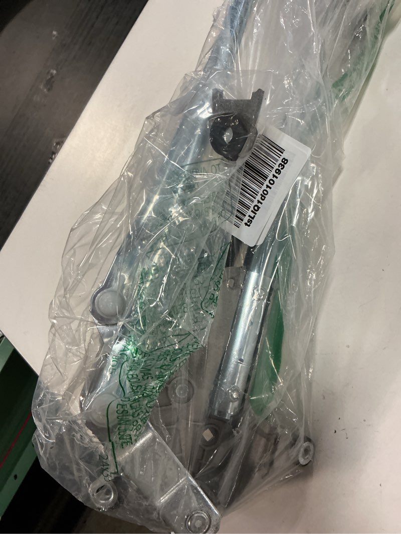Condition photo showing As Is for dorman 602-077as windshield wiper motor and linkage assembly compatible with select honda models