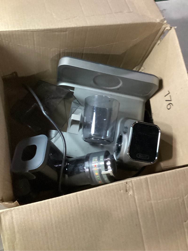 Condition photo showing As Is for Ninja Food Processor, Professional Plus, 1000 Peak Watts, 4 Functions for Chopping, Slicing, Purees & Dough with 9-Cup Processor Bowl, 3 Blades, Food Chute & Pusher, Silver, BN601 9-Cup Food Processor