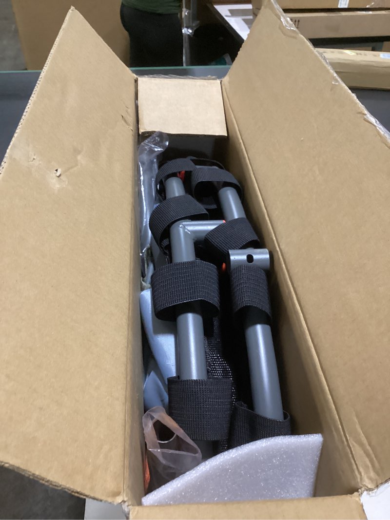 Condition photo showing As Is for 3FT Foldable Trampoline for Kids - 36” Mini Small Trampoline with Handle Bar, Height-Adjustable, Max Load 100LBS, Ideal for Toddler Baby Jumping Mats & Outdoor Workout Adventures