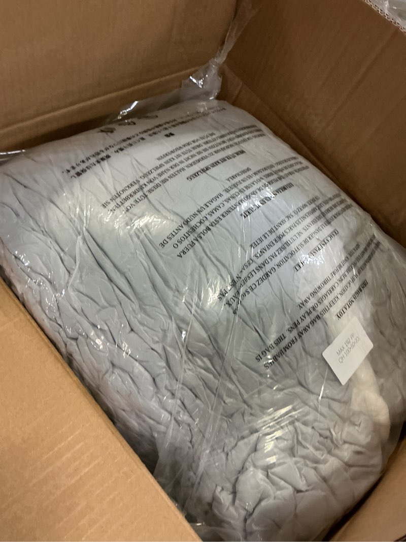Condition photo showing Good Condition for higogogo headboard pillow twin,ultra-soft wedge pillow with a cylindrical neck pillow,memory foam filling,back support pillows for bed sitting up, reading & working, removable cover, 39.4"x19.7" twin bubble grey