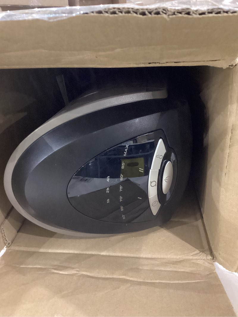 Condition photo showing Good Condition for Lasko Tower Space Heater Indoor, Compact Electric Heaters for Indoor Use, Small Space Heater with Remote, Ideal Lasko Space Heaters for Indoor Use, 22.5 Inches, Grey/Black, 1500W, 751320 Grey/Black Heater