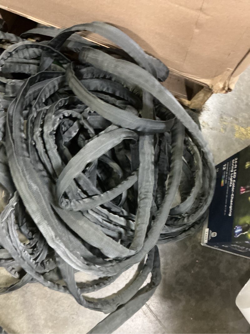 Condition photo showing As Is for teknor apex zero-g 5/8 in. d x 50 ft. l heavy duty commercial grade garden hose