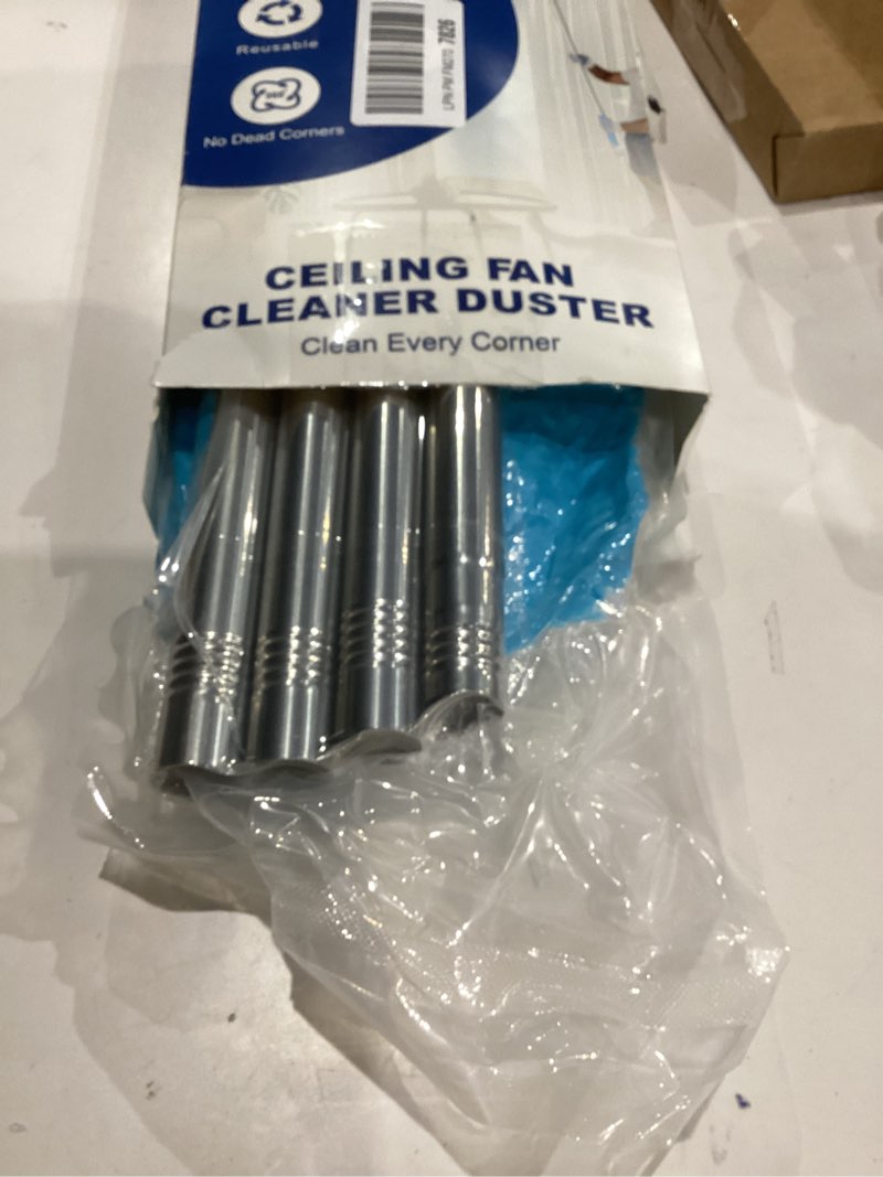 Condition photo showing New/Like New for Storystore Ceiling Fan Cleaner Duster - Adjustable Duster with Extension Pole,Dusters for Cleaning Fan Blade, Walls and Cobweb (Blue) Blue-1pack