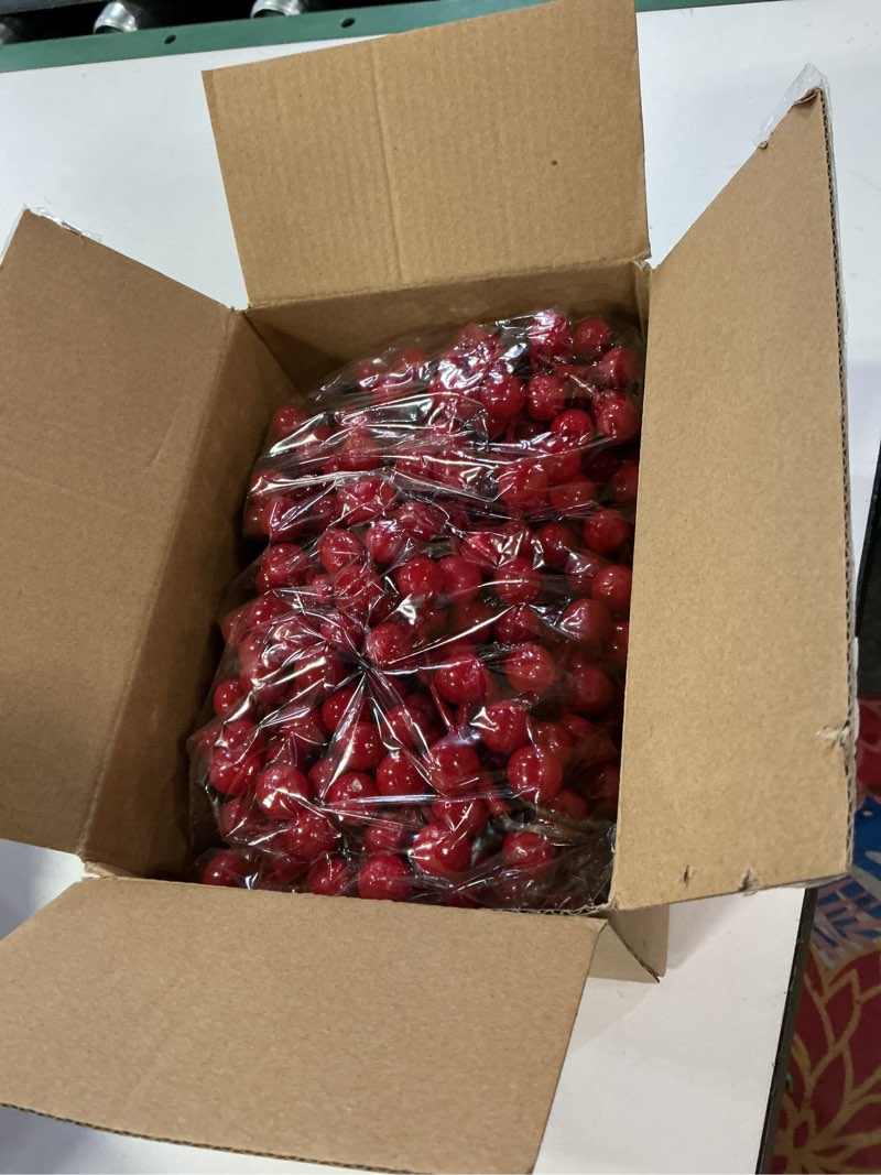 Condition photo showing Good Condition for RECUTMS Red Berry Garland Christmas Decoration 5.9Ft Holiday Garland Artificial Berry Garlands with Bendable Stems Christmas Fireplace Decoration Banister(Red Berry)