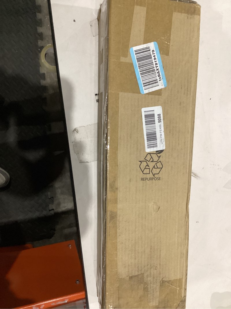 Condition photo showing As Is for Furinno Turn-N-Tube Slim Space Saving Storage Rack, Espresso/Black