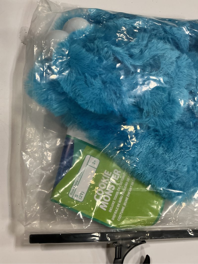 Condition photo showing New/Like New for Disguise Cookie Monster Costume 2T One Color Costume