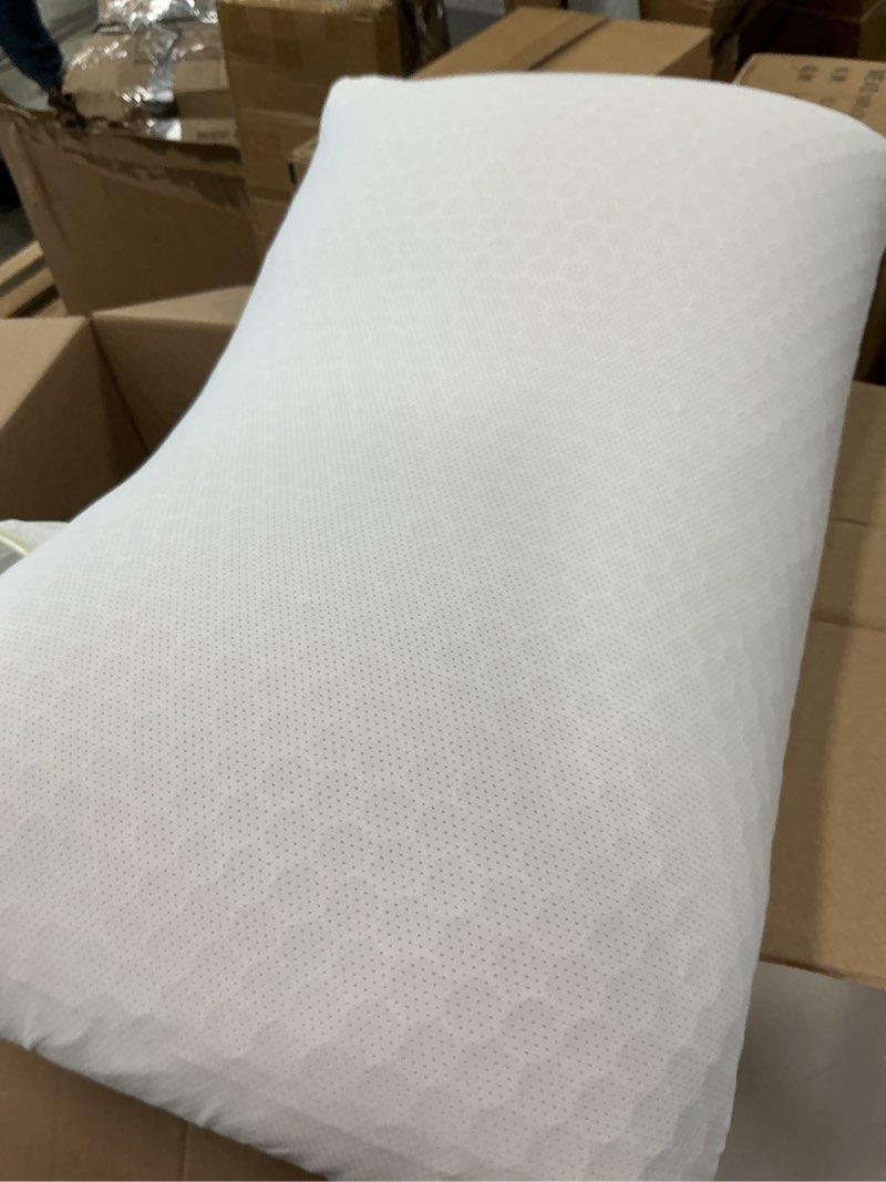 Condition photo showing Good Condition for Purple Harmony Pillow - Standard Low, Greatest Pillow Ever Invented, 360º Hex Grid & Talalay Latex Core - No Pressure Support, Stays Cool, Luxurious Comfort
