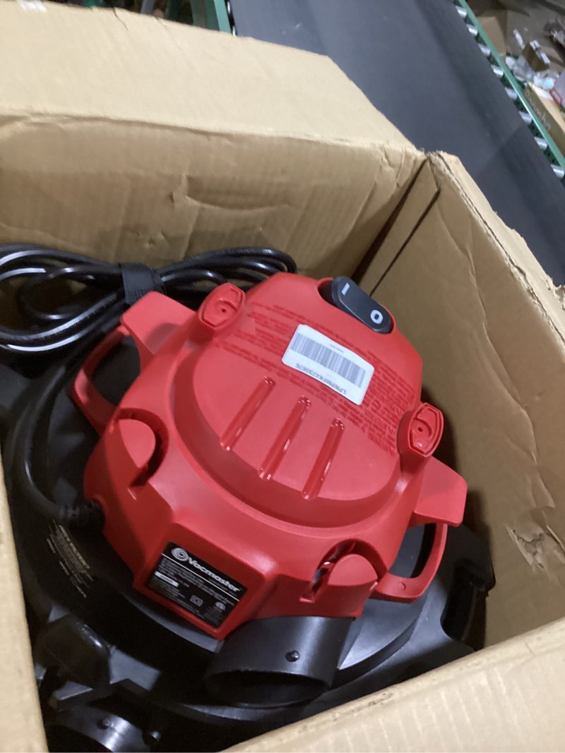 Condition photo showing Good Condition for vacmaster voc812sf 1101 8-gallon premium stainless steel wet/dry vacuum, red edition, 8 gal