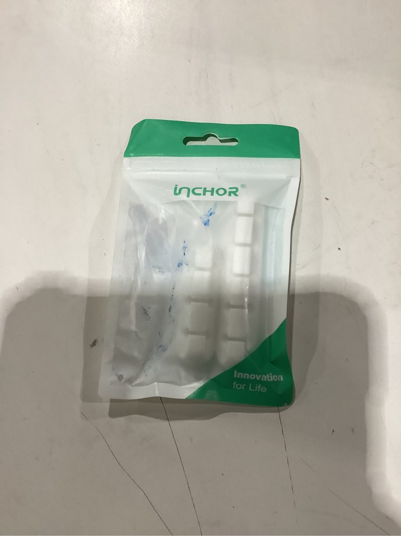 Condition photo showing New/Like New for White Cable Clips, Cord Organizer Cable Management, Cable Organizers USB Cable Holder Wire Organizer Cord Clips, 2 Packs Cable Straps for Desk Car Home and Office (5, 3 Slots)