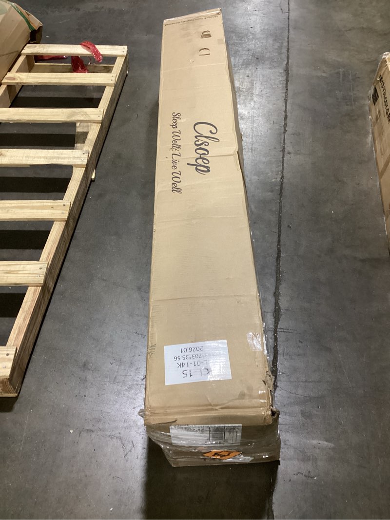 Condition photo showing New/Like New for twin mattress,10 inch twin size mattresses in a box, hybrid pocket spring mattress with certipur-us certified foam, fiberglass free, cool sleep technology 75''l x 39''w twin 10 inches cotton