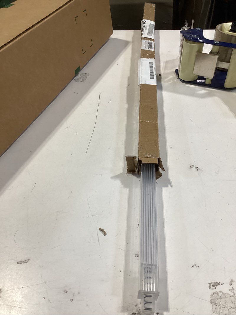 Condition photo showing Good Condition for 24 Inch Clear Replacement Bathroom Towel Bar with Adjustable Spring Loaded Ends Sturdy Plastic Wall Mount for Bathroom and Kitchen Towel Storage- Replacement Towel Bar for Ceramic Holder 1 Piece