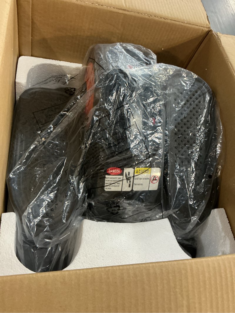 Condition photo showing Good Condition for under desk elliptical machine, electric elliptical leg exerciser for seniors fully assembled, quiet & portable electric seated pedal exerciser with remote control & 12 adjustable speeds small