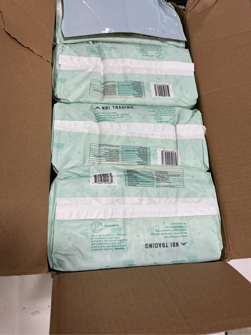 Condition photo showing New/Like New for Happy Little Camper Super Saver Diapers, Size 2, 100 Count | Budget-Friendly Disposable Baby Diapers for Sensitive Skin | Hypoallergenic, Fragrance-Free, Ultra Absorbent 2 100.0