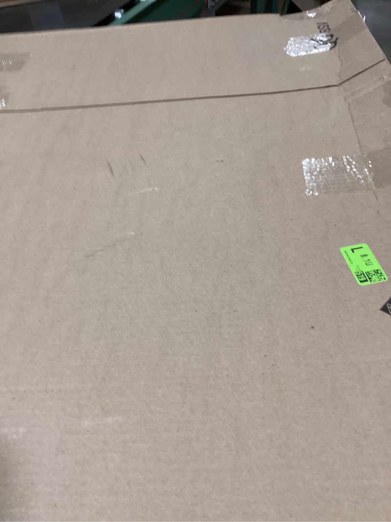 Condition photo showing As Is for Thickened Bulletin Board - 36 x 24 Inches, Decorative Felt Board Pin Board for Wall - 3' x 2' Foldable Photo Display Board with Self-Adhesive Tape, Includes 20 Push Pins - Oatmeal Oatmeal 36×24 inches