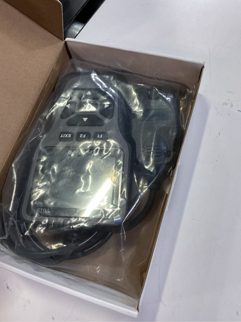 Condition photo showing New/Like New for obd2 scanner diagnostic tool, check engine code reader with 35901 dtc lookup, mode 6 & 8, i/m readiness for all obdii cars since 1996 (gray)