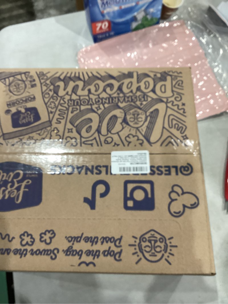 Condition photo showing New/Like New for LesserEvil Himalayan Pink Salt and Himalayan Gold Organic Popcorn, Premium Quality, Minimally Processed, 3 4.6oz Bags of Himalayan Pink Popcorn and 1 0.46oz Bag of Himalayan Gold Popcorn Full Size Pink Salt + Snack Size Gold 14.26 Ounce (Pack of 1)