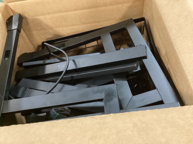 Condition photo showing As Is for ADBIU Over The Sink Dish Drying Rack (Expandable Height and Length) Snap-On Design 2 Tier Large Dish Rack 31-39.4L x 12W x 34-38H inches Black 31 - 39.4L x 12W x 34 - 38H (inches)