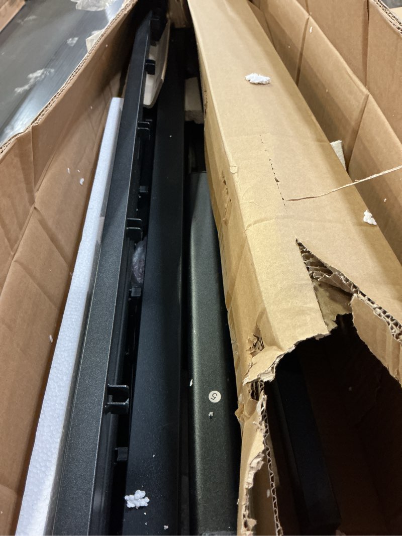 Condition photo showing As Is for 7 Inch Queen Heavy Duty 3500 lbs Bed Frame with Round-Corner Legs & Anti-Squeak Design – Quick Assembly Metal Platform, No Box Spring Needed