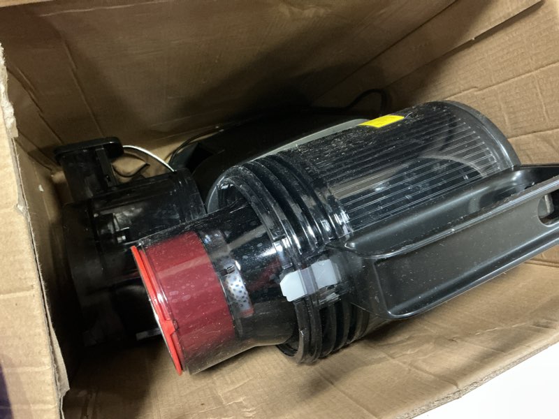Condition photo showing As Is for Cold Press Juicer, 5.5inch Wide Feed Chute Juicer Machine, Slow Masticating Juicer for Whole Vegetables & Fruits, Black Black Standard