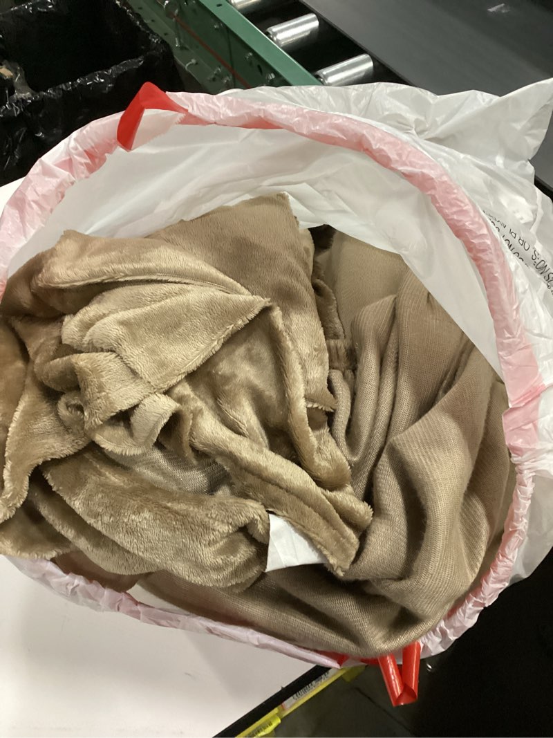 Condition photo showing As Is for BEDELITE Flannel Sheets Full Size Camel - Super Soft Fleece Sheets Set Fluffy Extra Plush, 4 Piece(Include Fitted Sheet, Flat Sheet, 2 Pillowcases) Camel Full