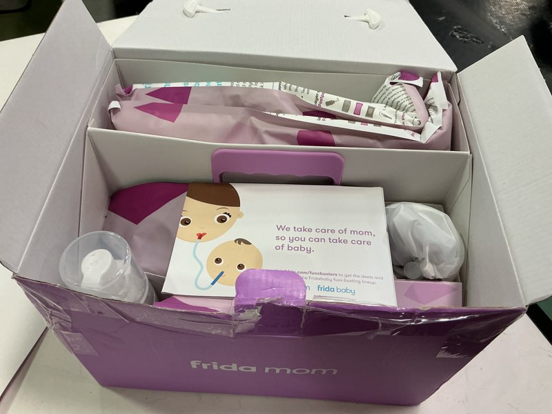 Condition photo showing New/Like New for Frida Mom 11pc Postpartum Essentials Kit Gift Set, Hospital Bag Must Haves for New Mom, Includes 4 D