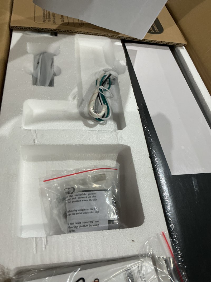 Condition photo showing Good Condition for dreo ceiling fans with lights, 52 inch, 6 speeds, 5 color tones dimmable led, quiet reversible dc motor, remote, 8h timer, black ceiling fan for bedroom, living room, easy to install standard black