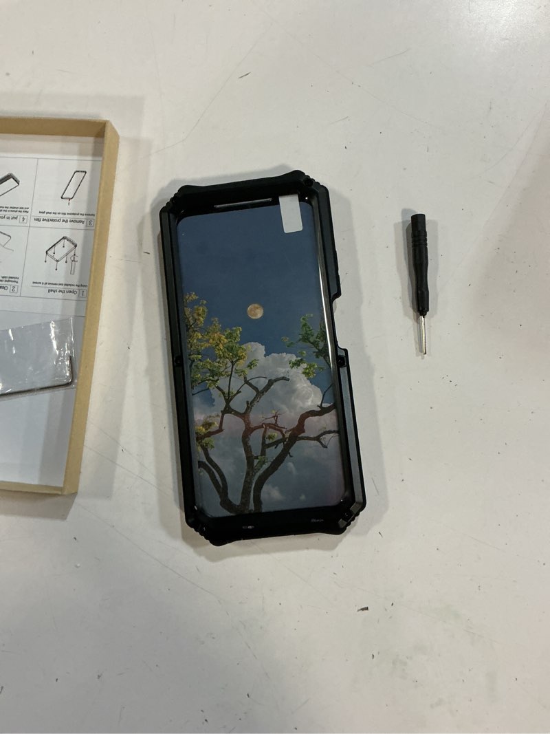 Condition photo showing Good Condition for lunivop for motorola moto g 2025/2026/ moto g play 2026 case 6.7 inch metal heavy duty phone case built-in screen protector full body protective dust proof military - grade rugged black for moto g 2025/ 2026/ g play 2026 6.7 inch black