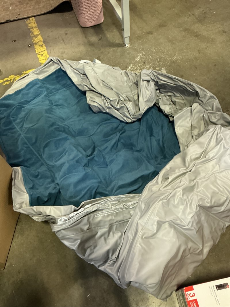 Condition photo showing As Is for (unknown size)intex 64417ed 22in queen dura-beam comfort plush high-rise inflatable air mattress with built in pump for travel and camping, 600lb weight capacity