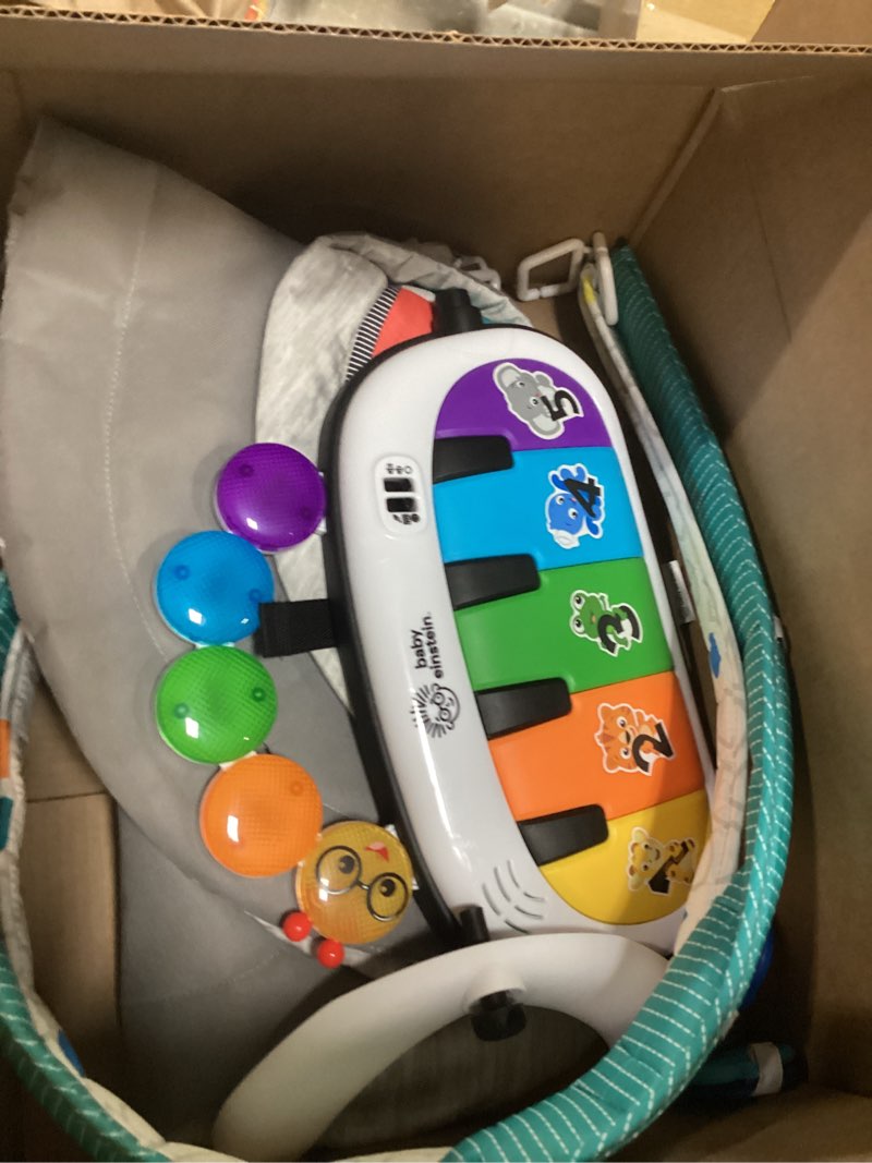 Condition photo showing As Is for Baby Einstein 4-in-1 Kickin' Tunes Music and Language Play Gym and Piano Tummy Time Activity Mat Kickin Tunes 4-in-1 Mat