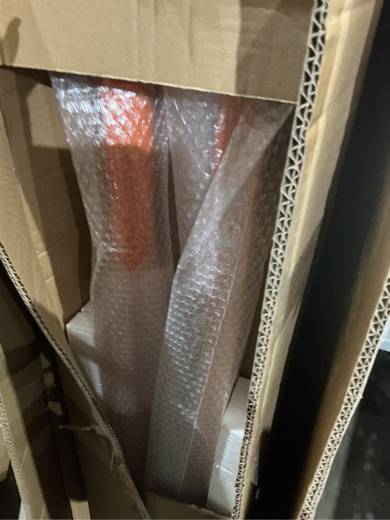 Condition photo showing As Is for house floor jack, 48"-93" adjustable post basement support pole jacks, heaty duty telescoping jacks for leveling, floor joist jack for house lifting temporary support, 18000 lbs max load capacity