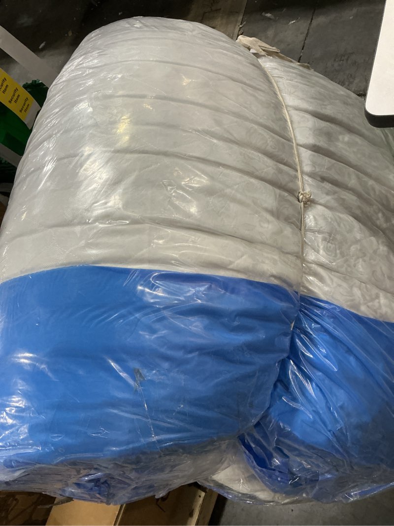 Condition photo showing Good Condition for queen mattress, 10 inch queen size mattress in a box, hotel-quality soft bed with independent pocket springs for cool sleep, very soft feel, 60x80 inch
