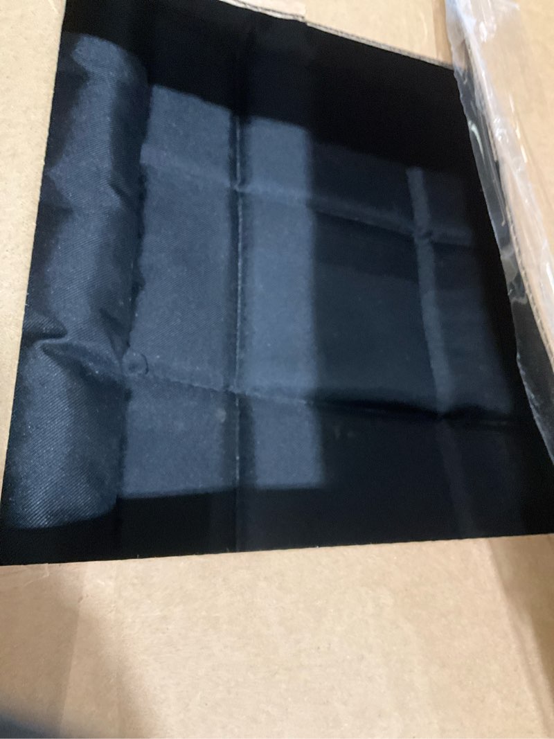 Condition photo showing As Is for MidWest Homes for Pets Small QuietTime MAXX Ultra-Rugged Dog Bed, Water & Odor Resistant, Bolstered Edge, Non-Slip Bottom, Fits 24-inch Crates, Black Black 24 Inch