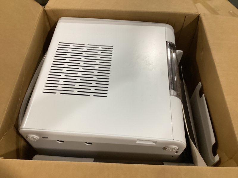 Condition photo showing As Is for ge profile opal 2.0 ultra nugget ice maker with side tank and scale inhibiting filter, scoop included, 38 lbs in 24 hours, pellet ice machine with wifi & smart connected, stone white