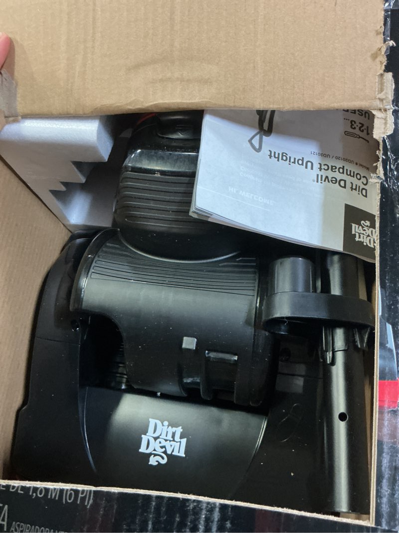 Condition photo showing Good Condition for Dirt Devil Endura Lite Upright Bagless Vacuum Cleaner for Carpet and Hard Floor, Powerful, Lightweight, Corded Vacuum Cleaners for Home Use
