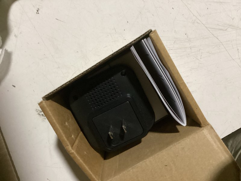 Condition photo showing Good Condition for wifi door chime, sanjie door alarm sensor with phone notifications for kids safety & dementia care, door open alert for home security and business use, 20 chimes, 5 volume levels, 2.4ghz only black 3-1
