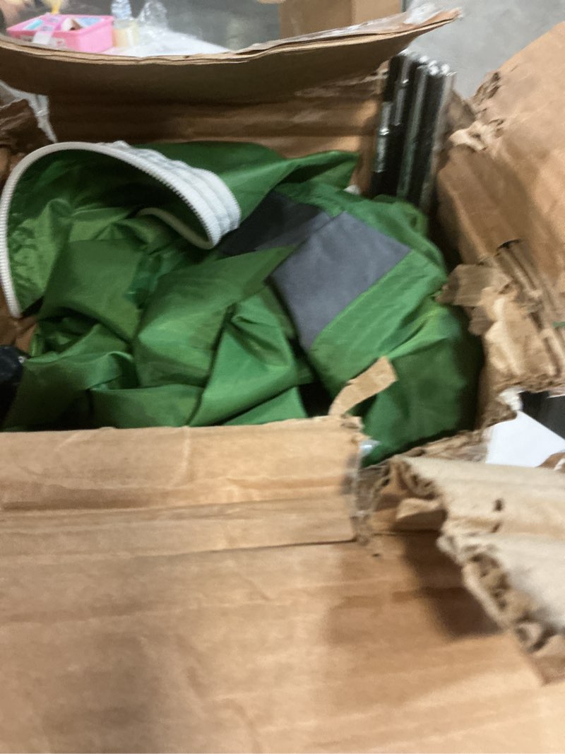 Condition photo showing As Is for CAMPROS CP Tent 8 Person Camping Tents, Weather Resistant Family Tent, 5 Large Mesh Windows, Double Layer, Divided Curtain for Separated Room, Portable with Carry Bag Olive 8 Person